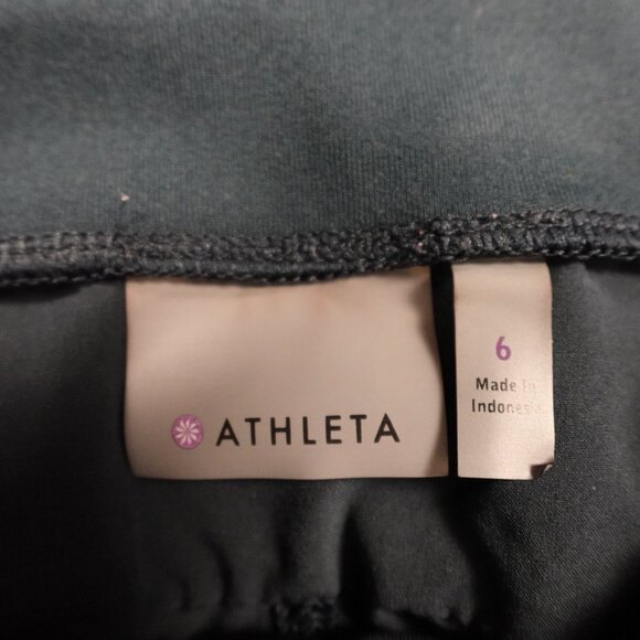 Athleta Soho Jogger Pants Women’s Size 6 Abyss Blue 28" Inseam Travel Athleisure - Picture 3 of 12